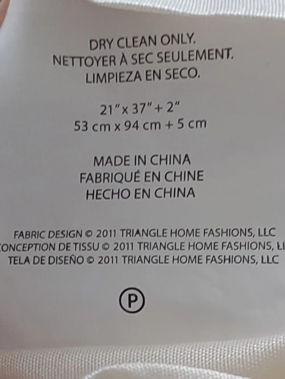 Embroidered Satin Pillow Sham With Flange Lush Decor